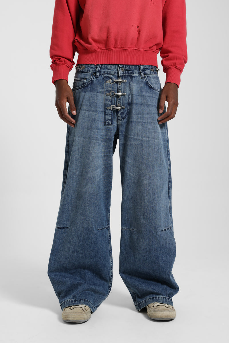 Blue Ashen Clasp Colossus Jeans – view 2
