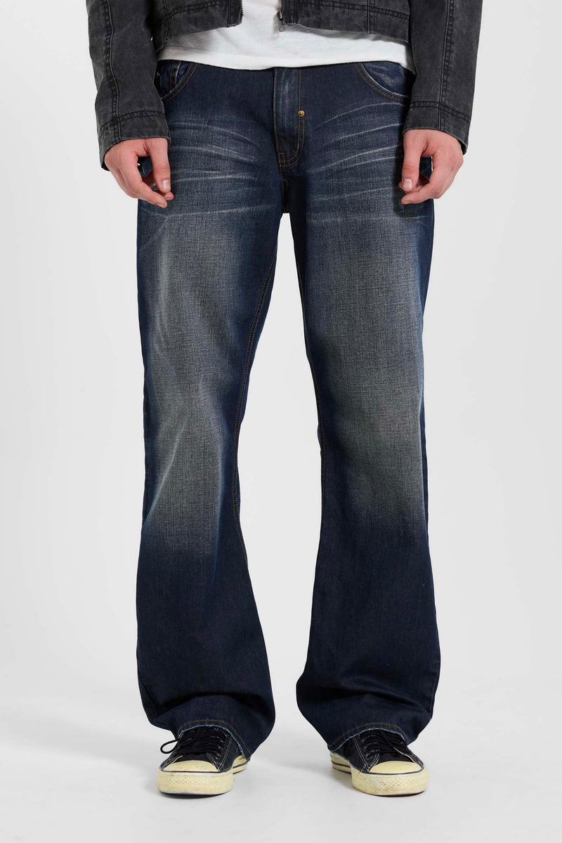 Indigo Wash Straight Leg Muse Jeans