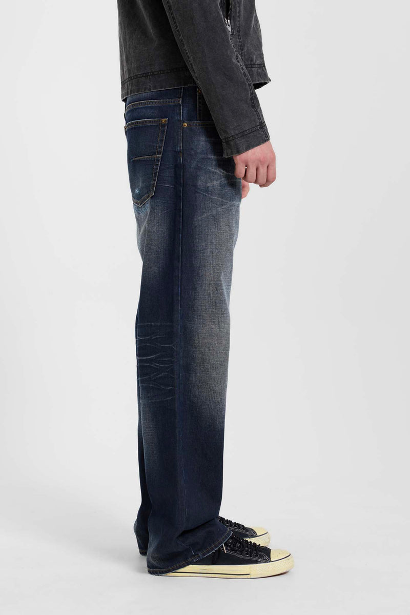 Indigo Wash Straight Leg Muse Jeans