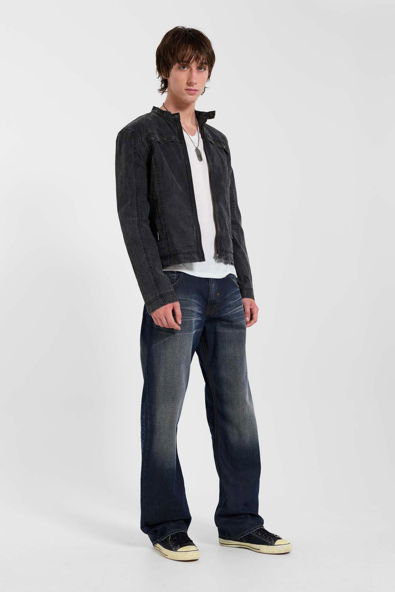 Indigo Wash Straight Leg Muse Jeans