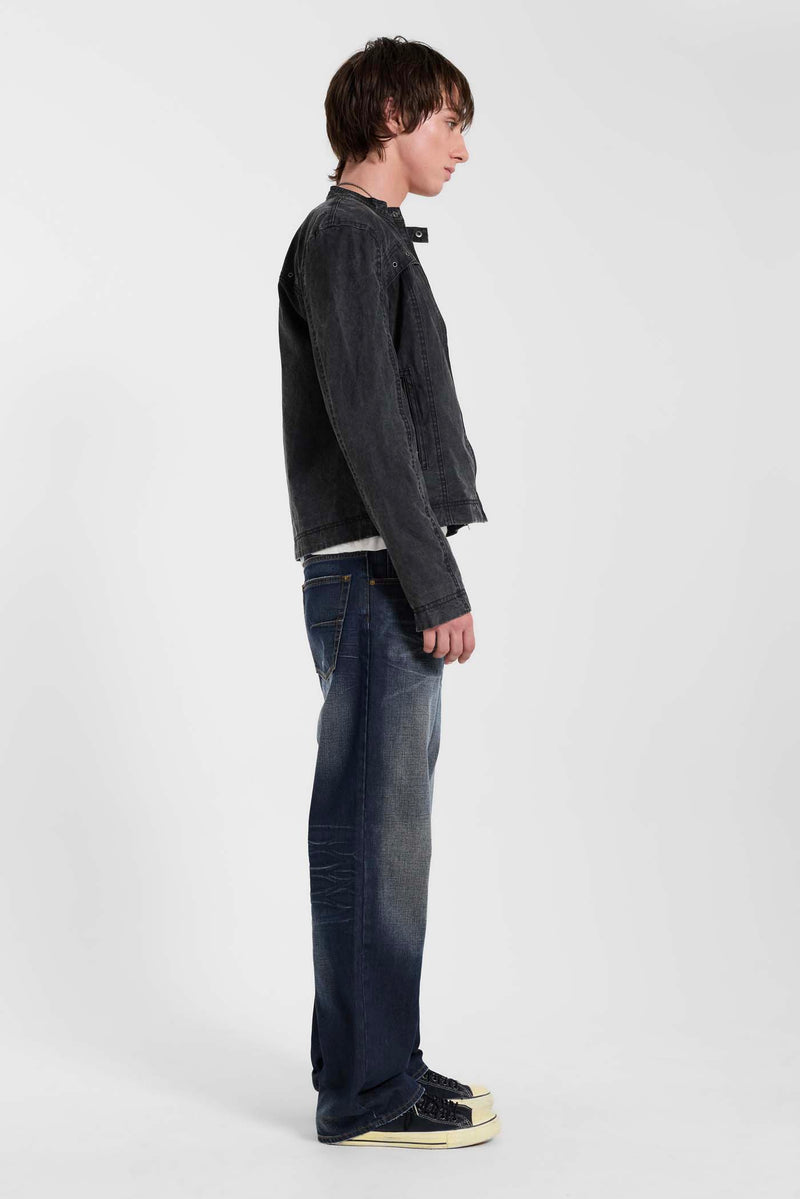 Indigo Wash Straight Leg Muse Jeans