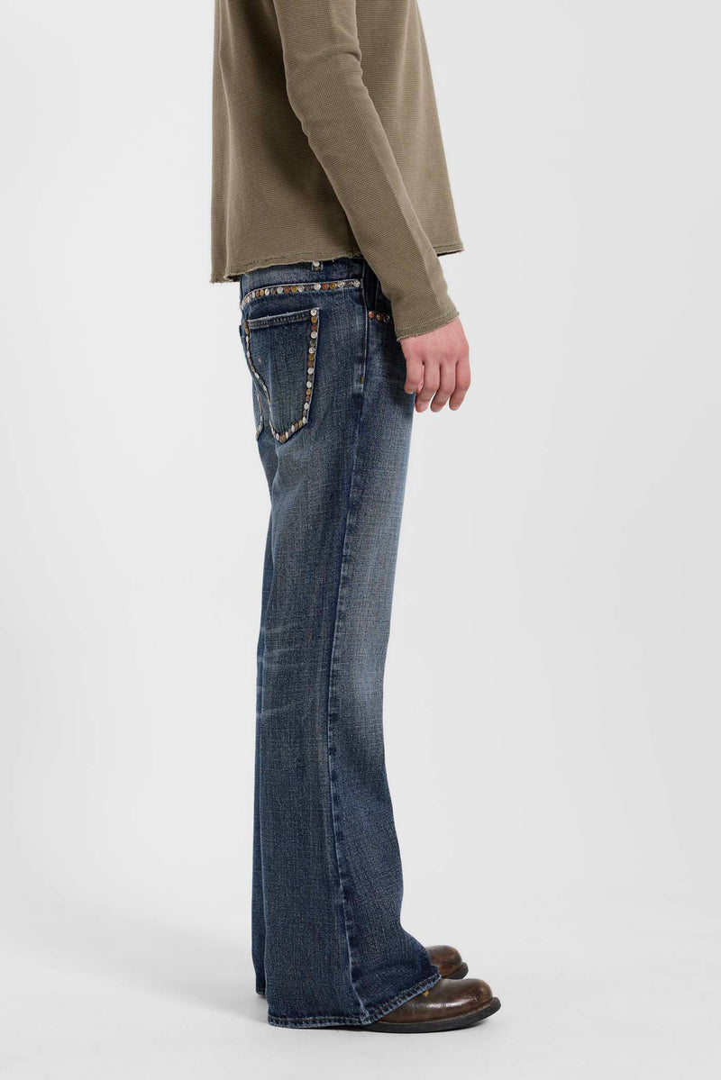 Stud Blue Jude Bootcut Jeans
