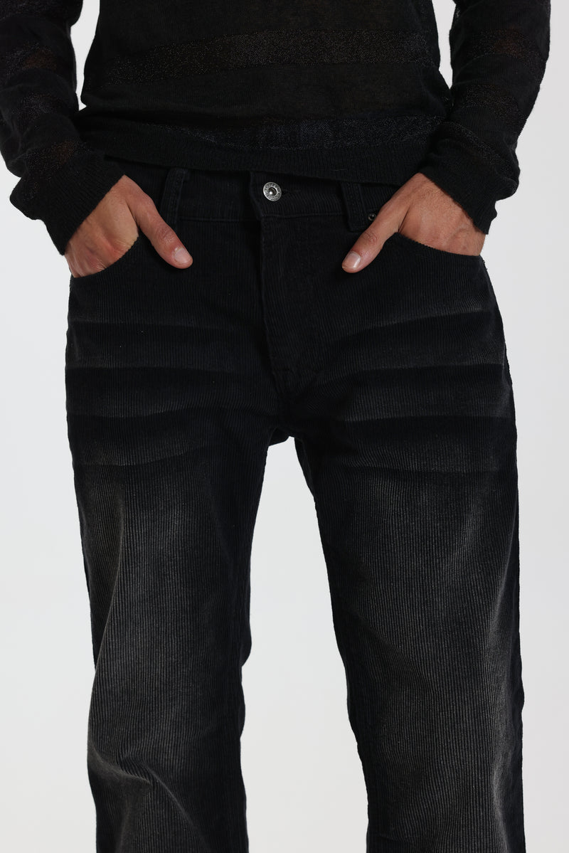 Black Cord Jude Jeans