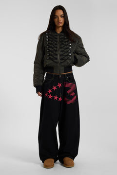 Heart XL Colossus Jeans - W28 / Black