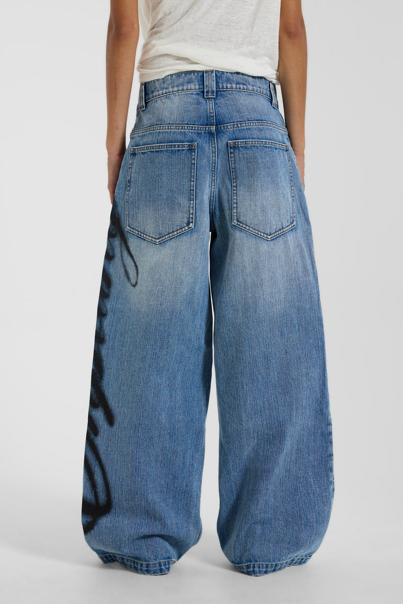 Light Wash Airbrush Empathy XL Colossus Jeans