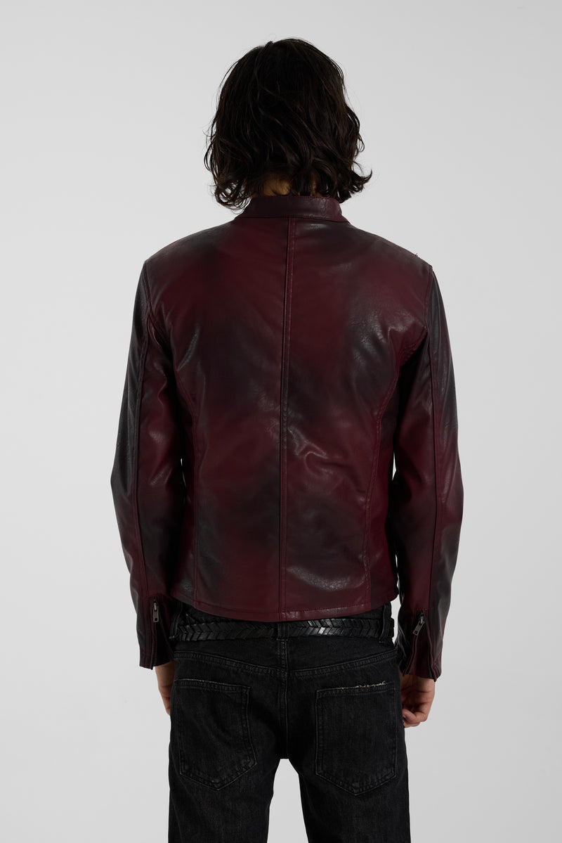 Oxblood Piston Jacket