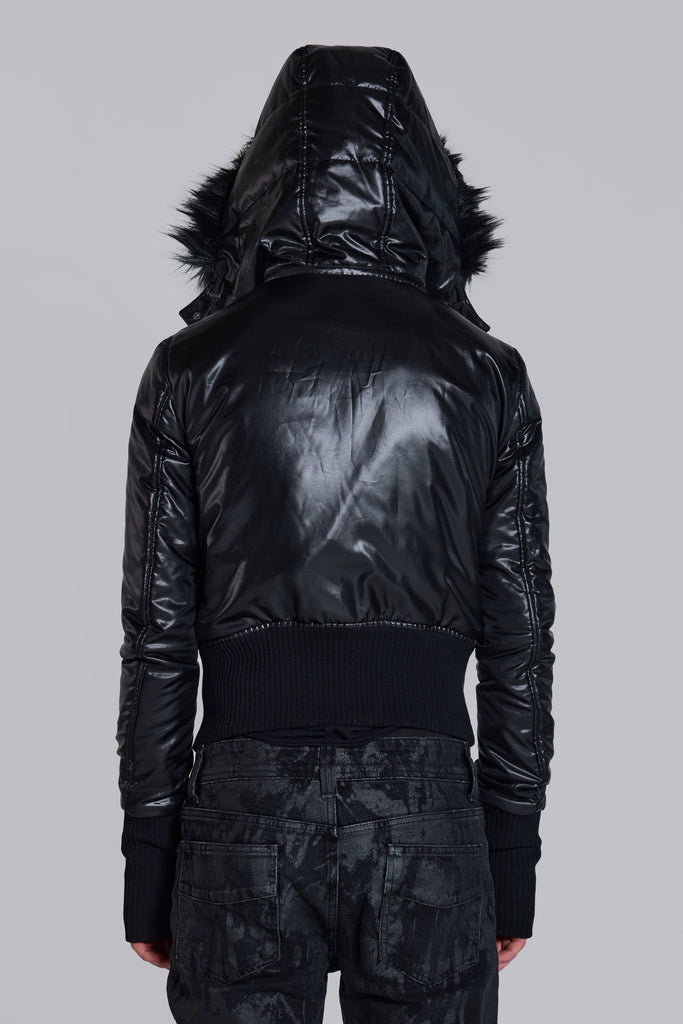 Black Mercury Puffer Jacket