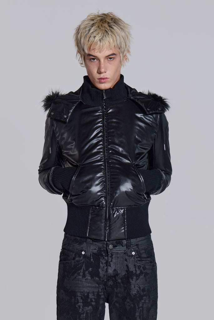 Black Mercury Puffer Jacket