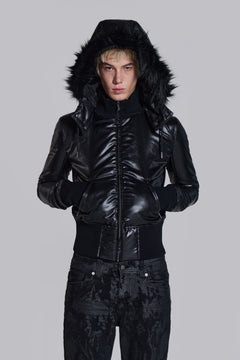 Black Mercury Puffer Jacket - XXS / Black
