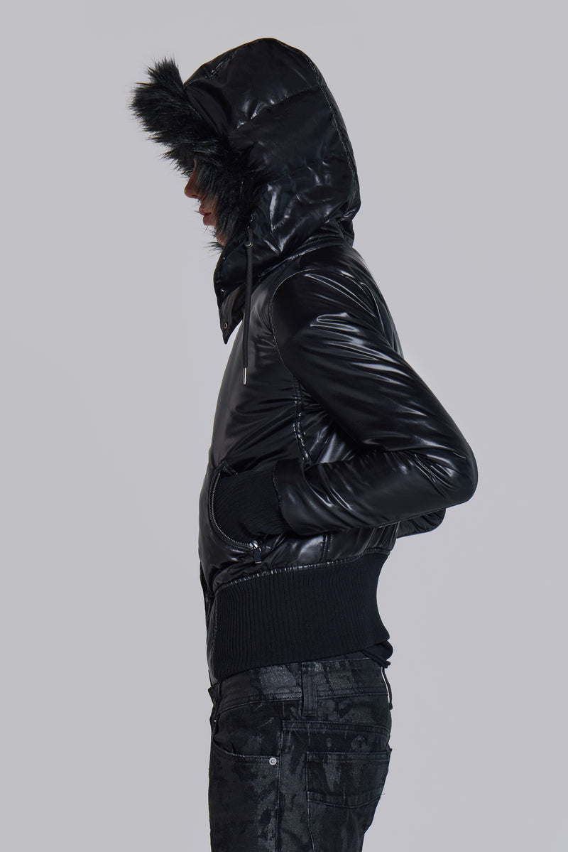 Black Mercury Puffer Jacket
