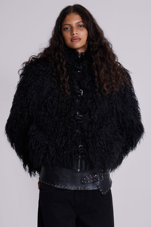 Black Matte Mendoza Jacket