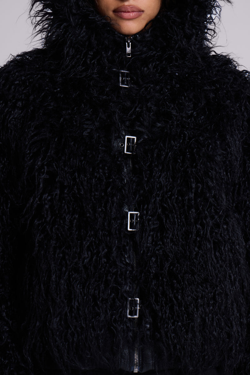 Black Matte Mendoza Jacket