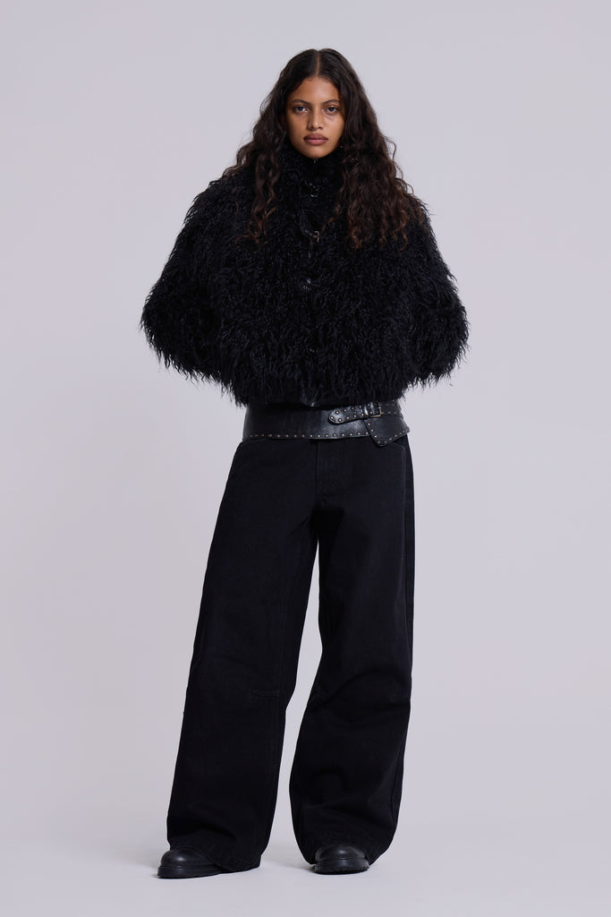 Black Matte Mendoza Jacket