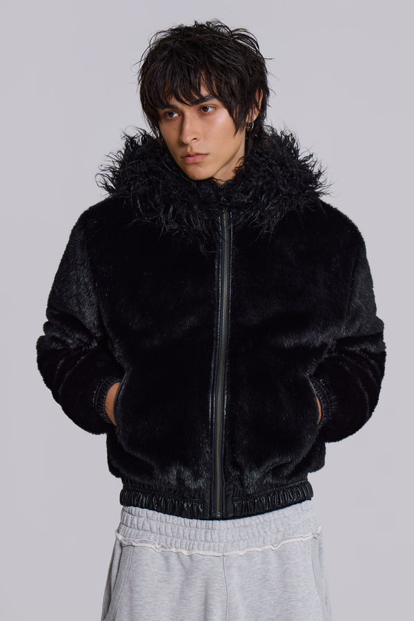 Raven Faux Fur Jacket