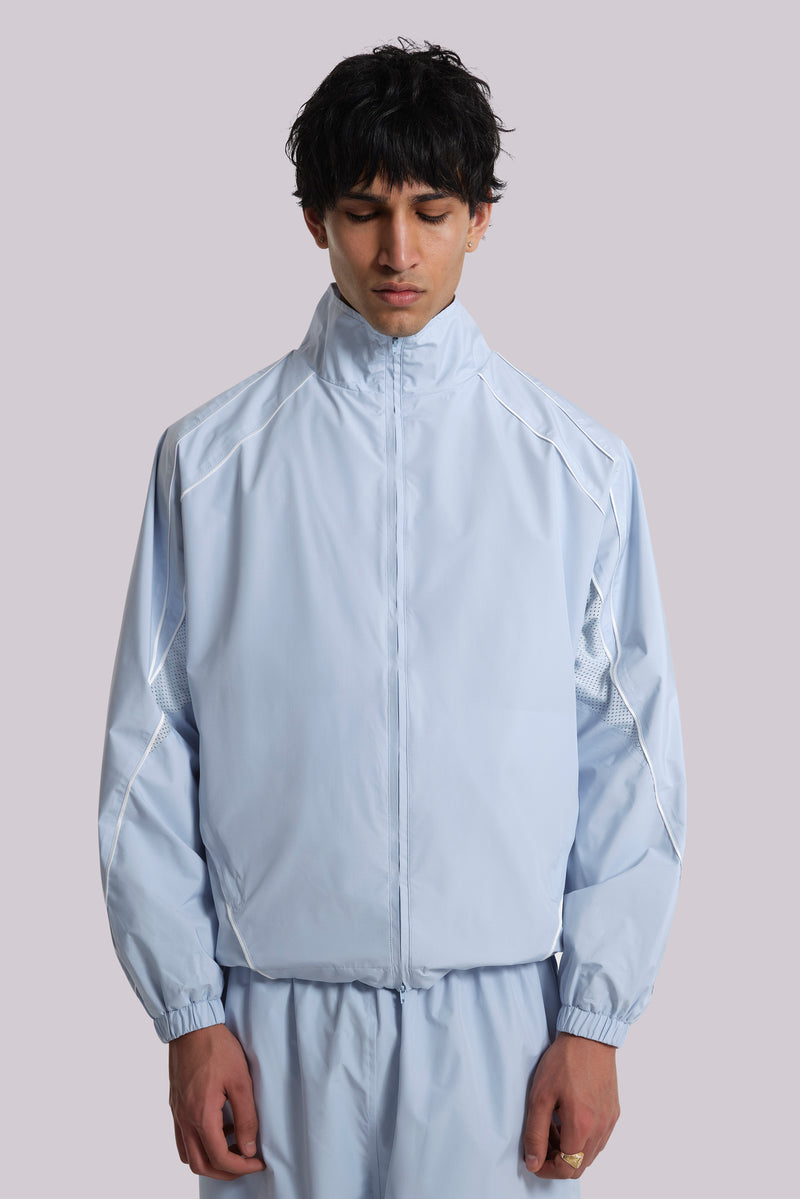 Blue Vapor Tracksuit Top