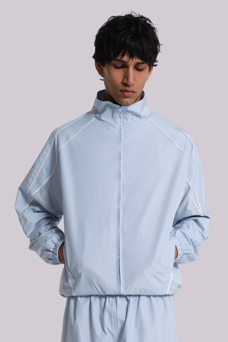 Blue Vapor Tracksuit Top