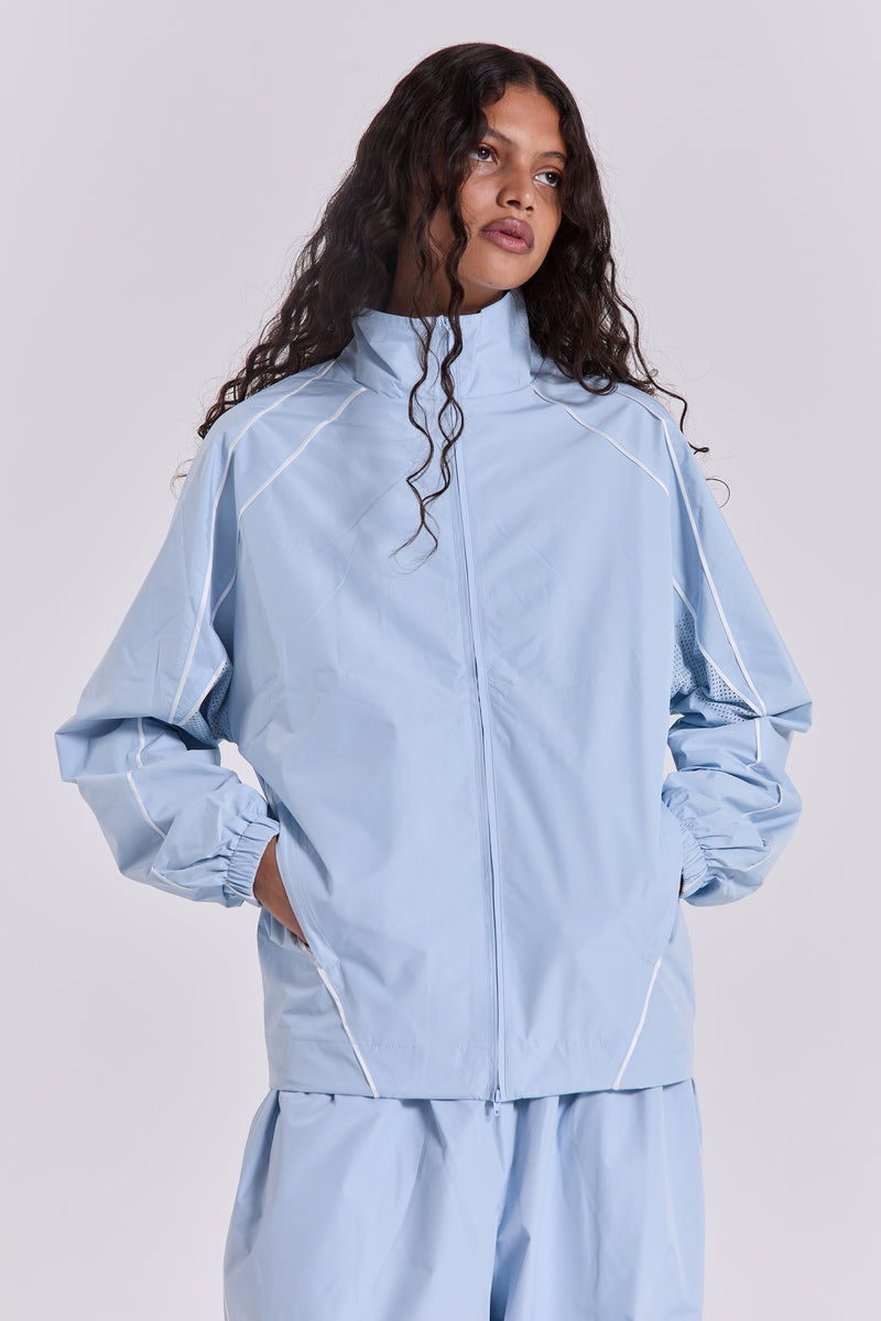 Blue Vapor Tracksuit Top