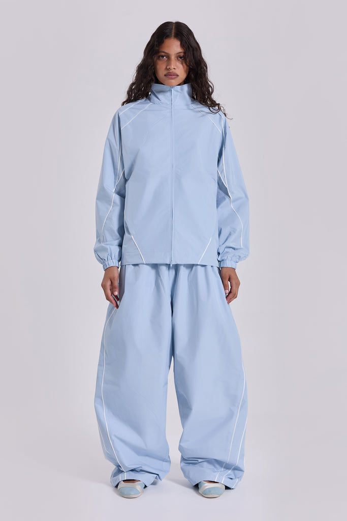 Blue Vapor Tracksuit Top