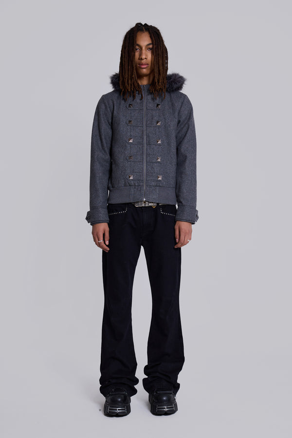 Marl Drummer Hooded Jacket
