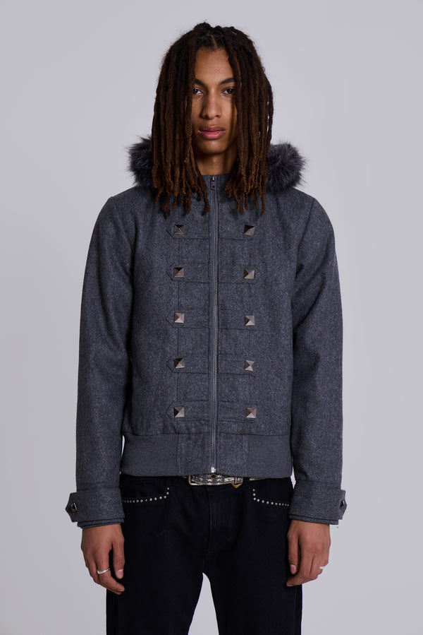 Marl Drummer Hooded Jacket