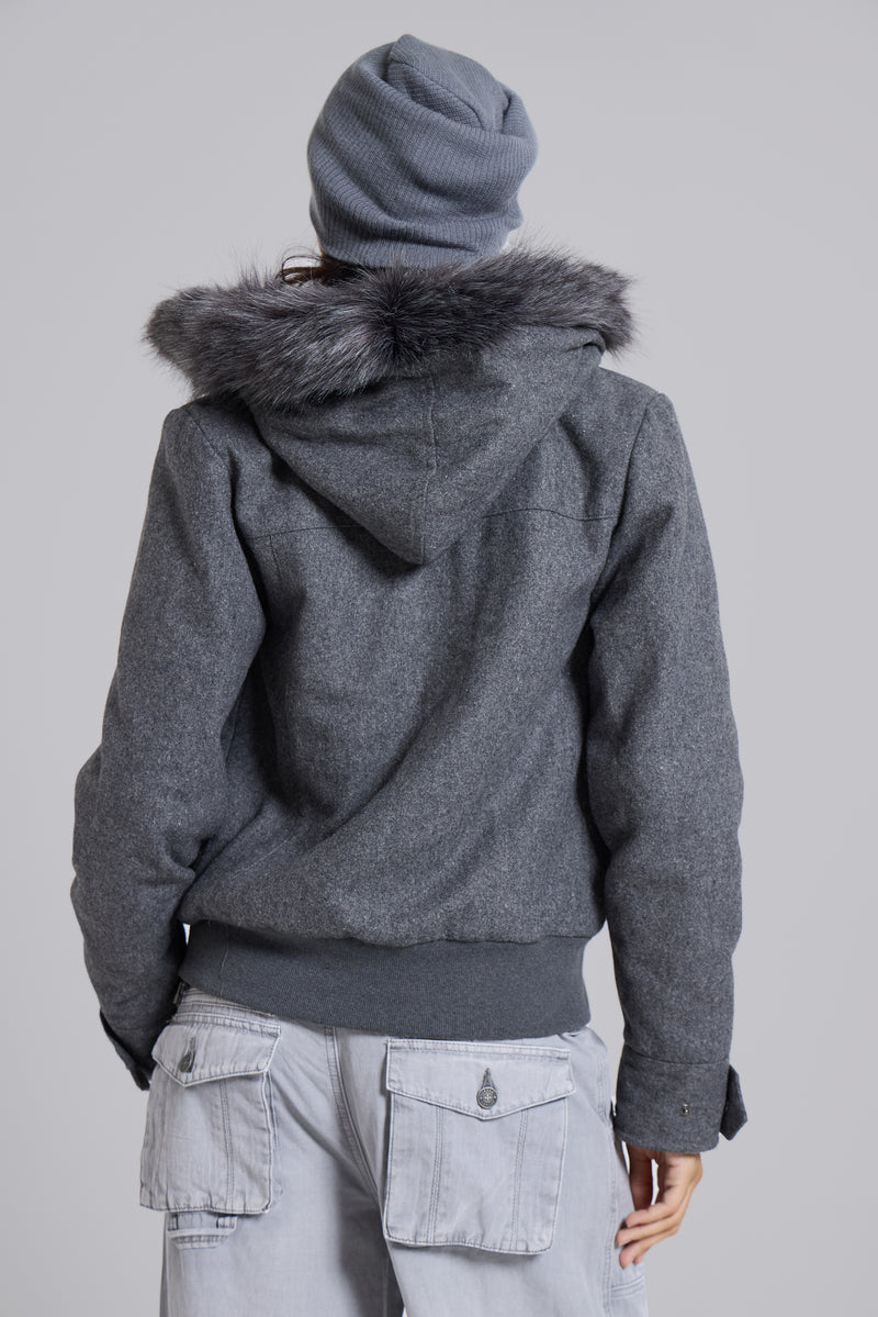 Marl Drummer Hooded Jacket