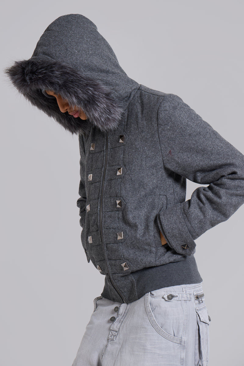 Marl Drummer Hooded Jacket
