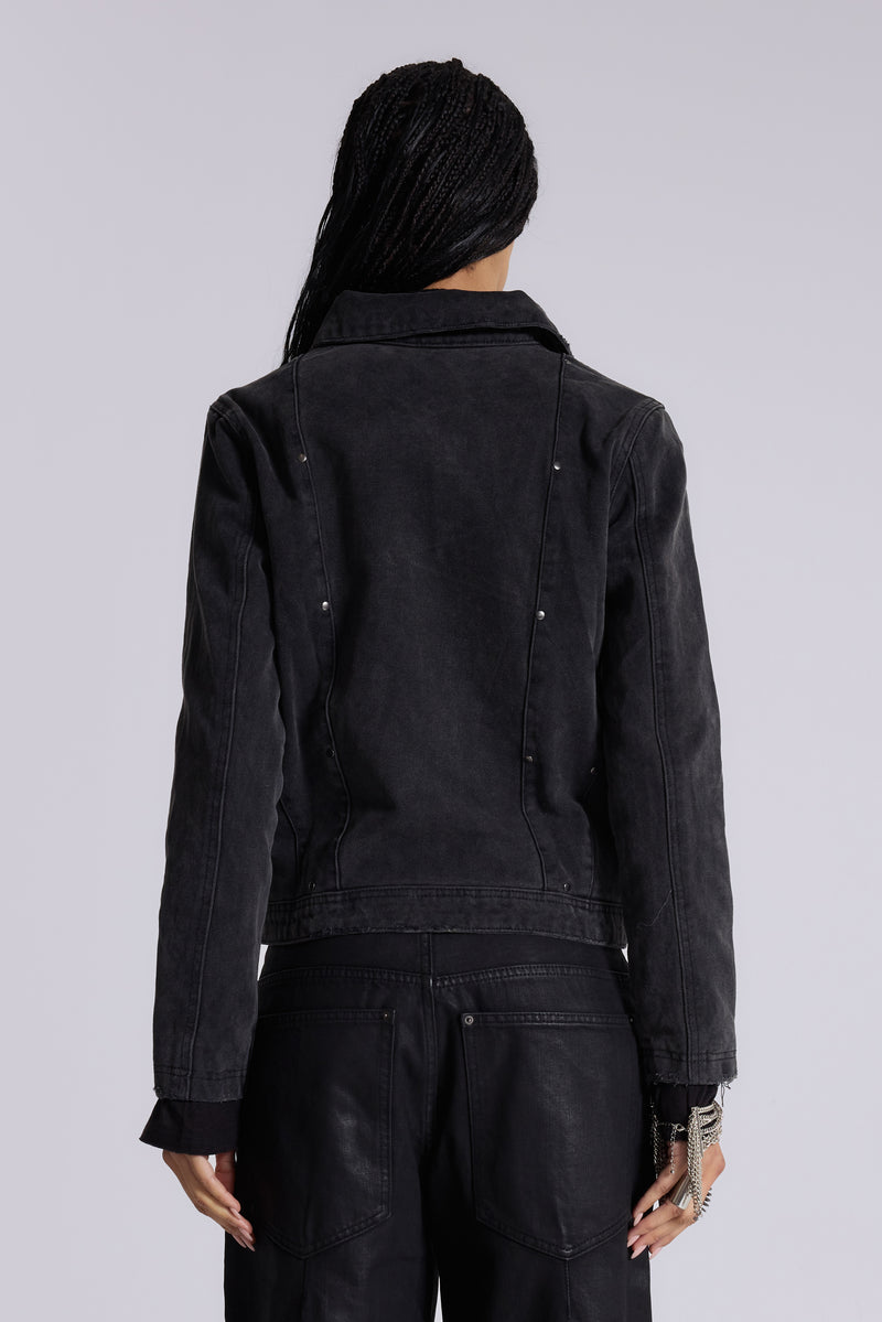 Stud Denim Jacket