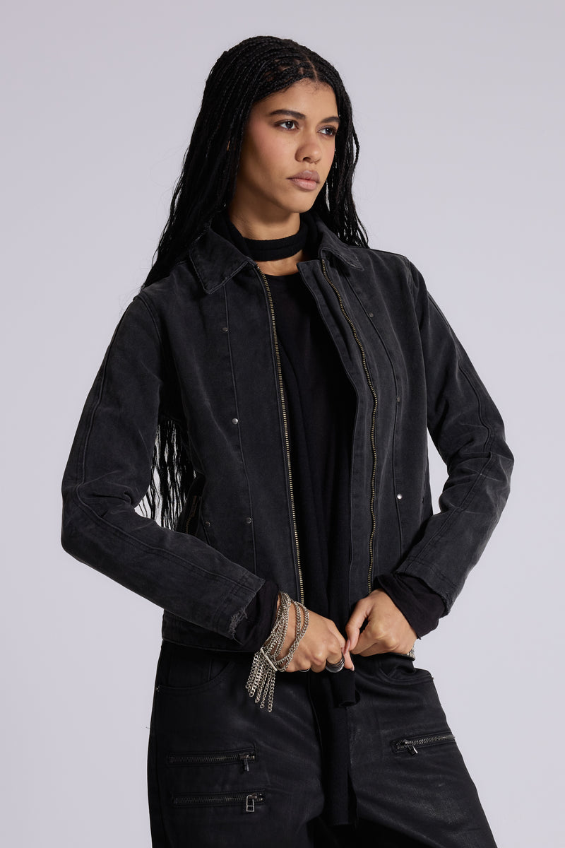 Stud Denim Jacket