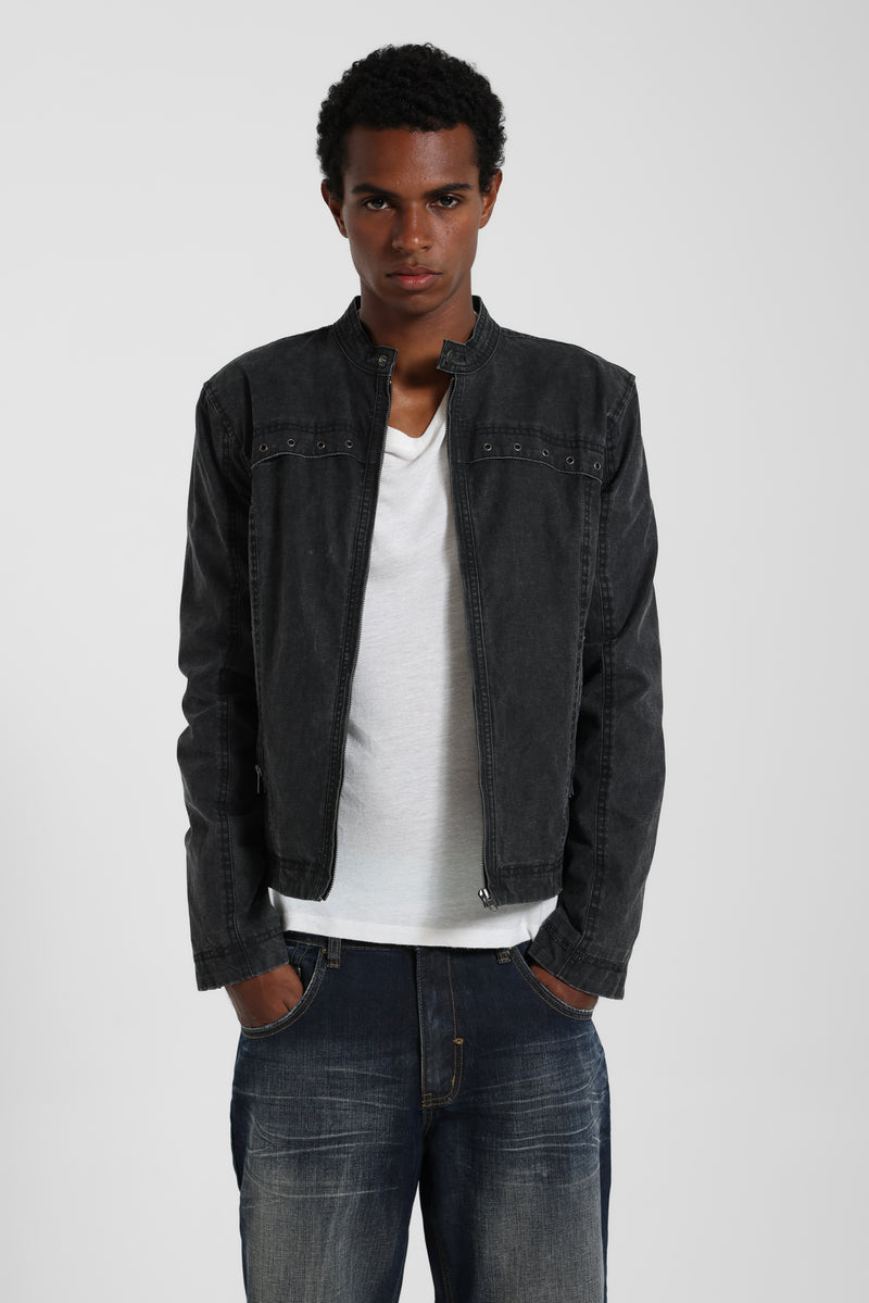 Eyelet Rider Jacket – view 3