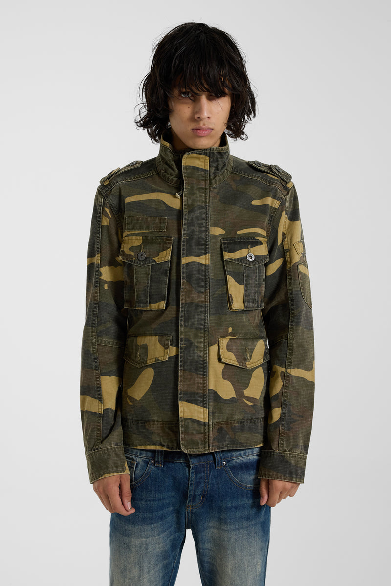Field Camo Ripstop Jacket