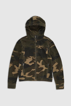 Camo Bedrock Hooded Jacket - XXS / Camo