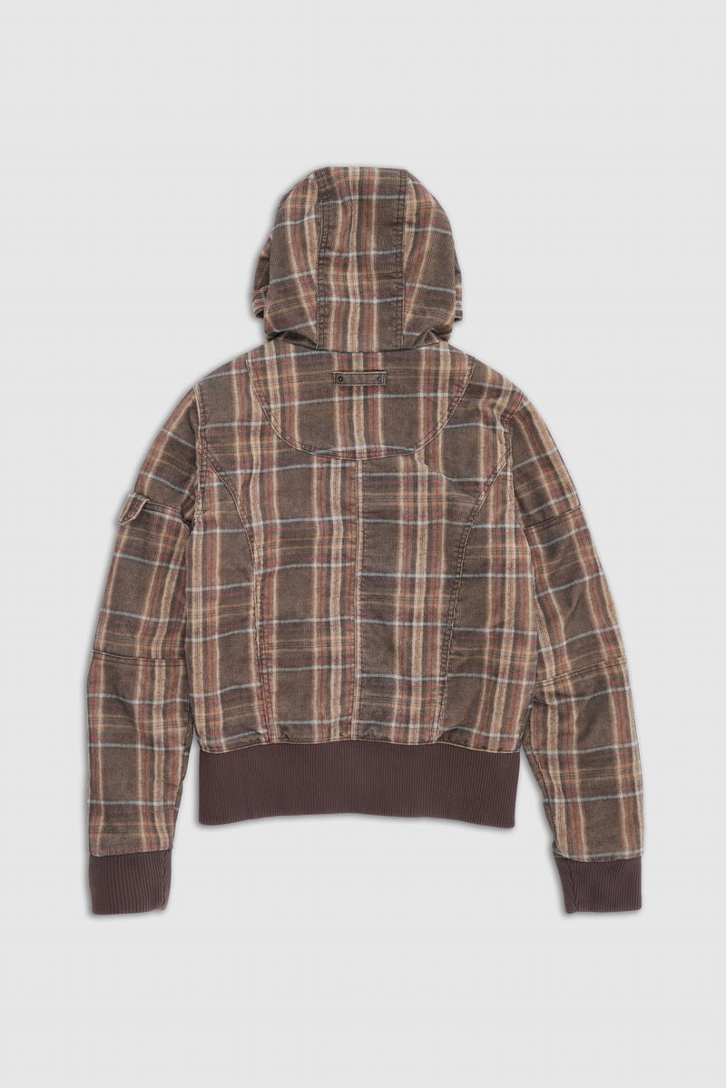 Brown Cord Marshal Jacket