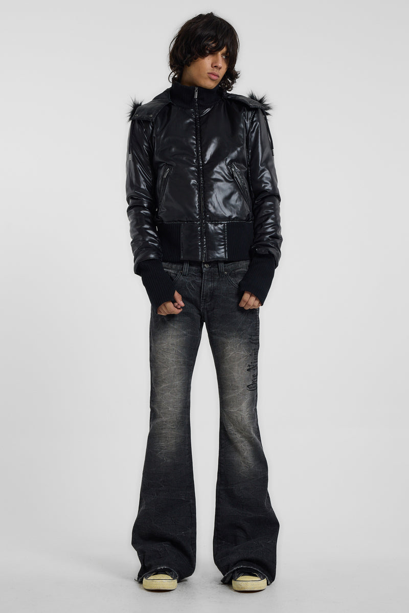 Black Mercury Puffer Jacket