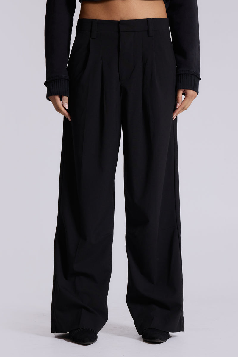 Goliath Black Suit Pants