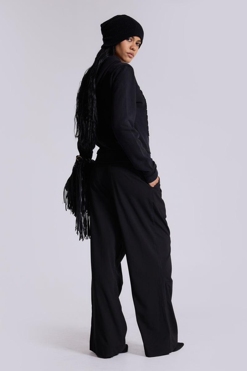 Goliath Black Suit Pants