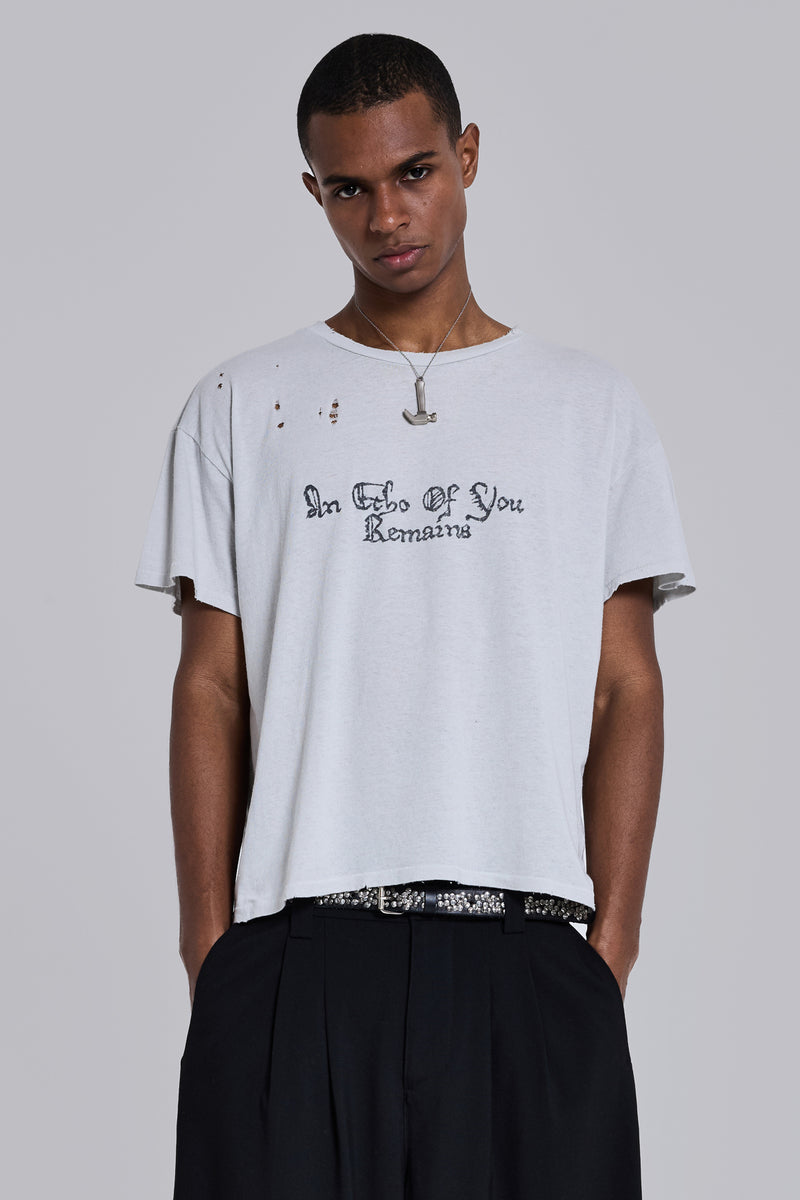 Echo Bitten Cropped T-Shirt