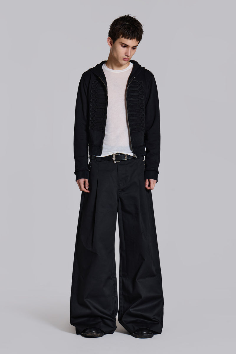 Studded Black Goliath Suit Pants