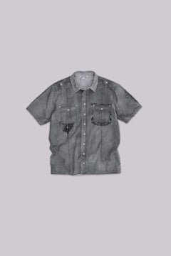 08 Studded Shirt - XXL / Grey