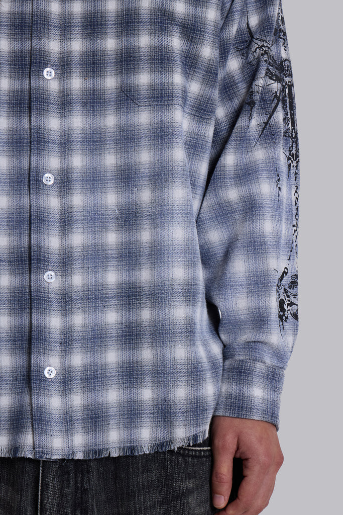 Kasper Inked Flannel Shirt