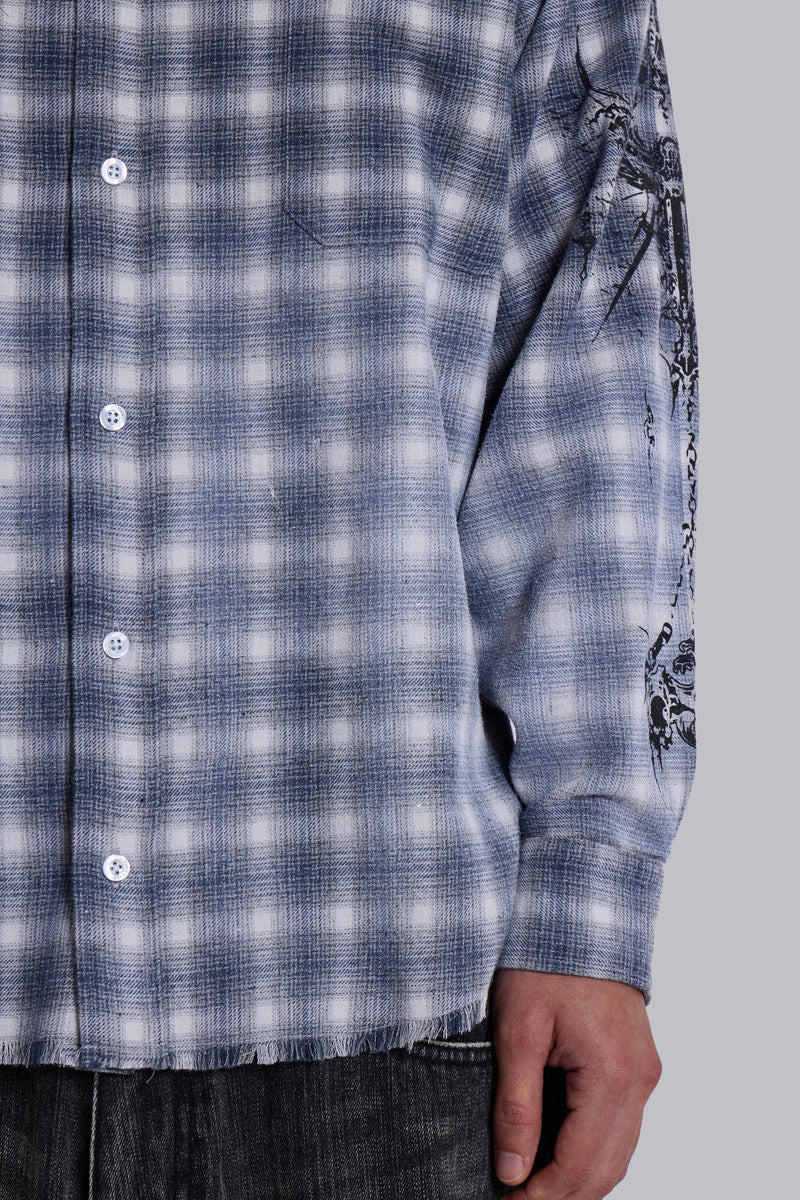 Kasper Inked Flannel Shirt