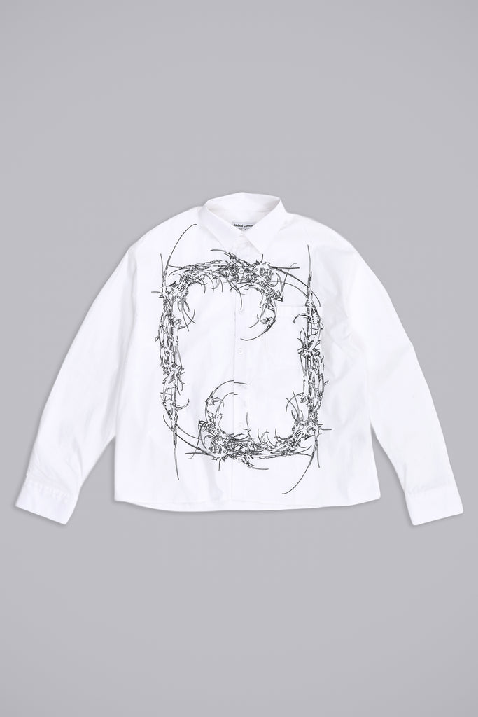 Opaque Button-Up Shirt