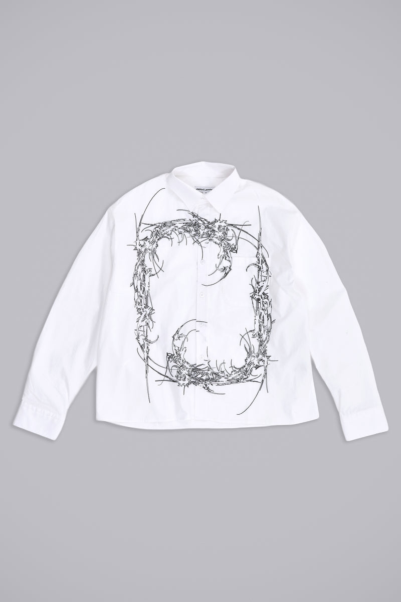 Opaque Button-Up Shirt