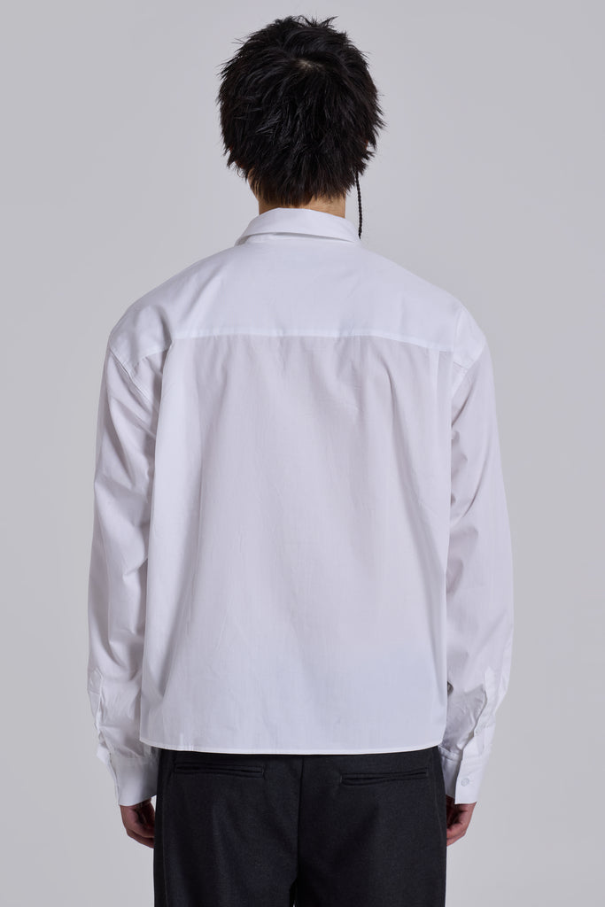 Opaque Button-Up Shirt