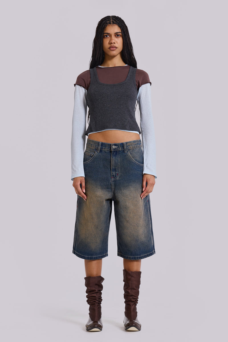 Bronx Jumbo Fit Denim Jorts