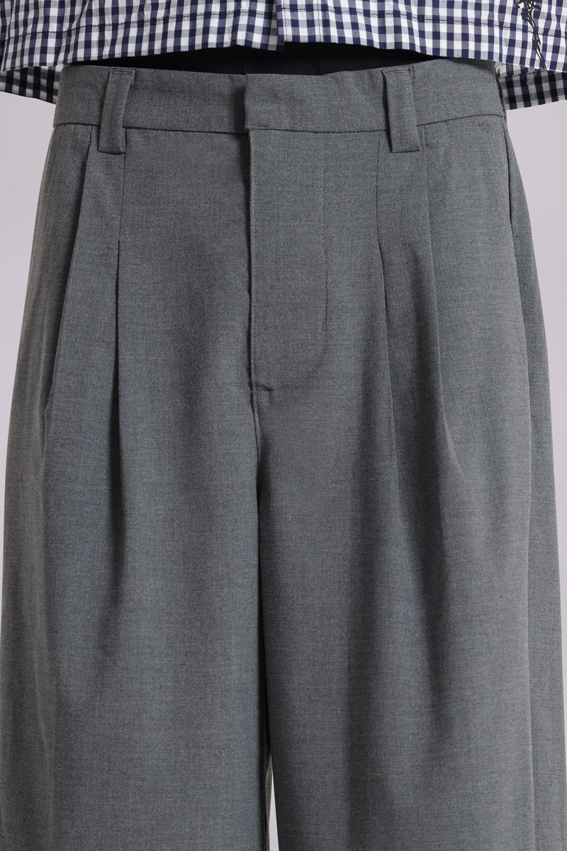 Grey Goliath Tailored Baggy Shorts