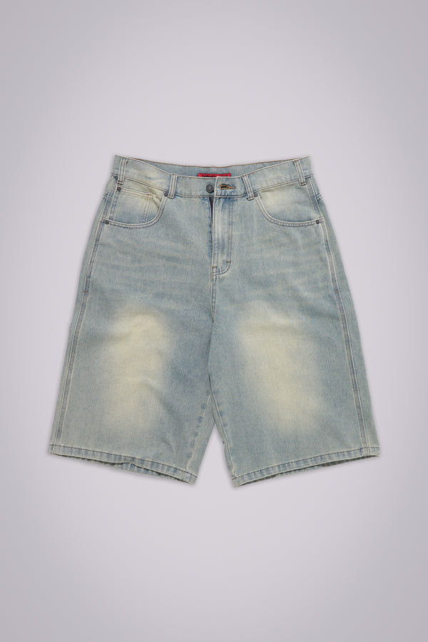 Light Wash Jumbo Jorts