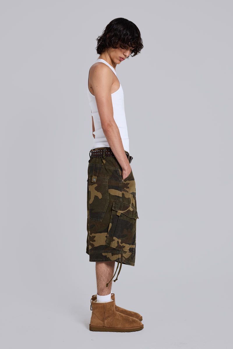 Cadet Camo Baggy Shorts