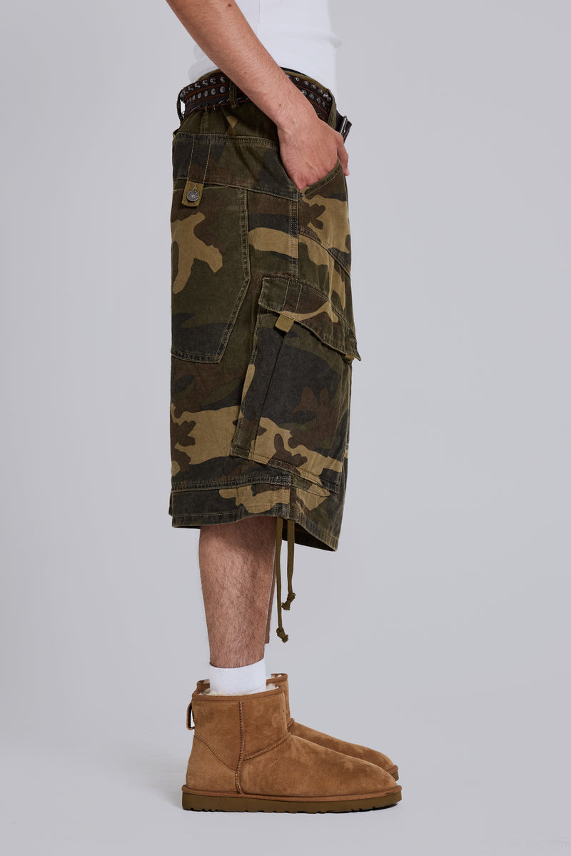 Cadet Camo Baggy Shorts