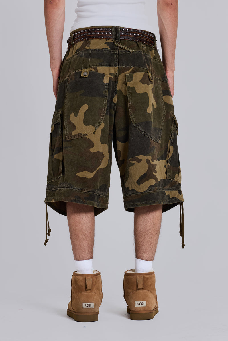 Cadet Camo Baggy Shorts