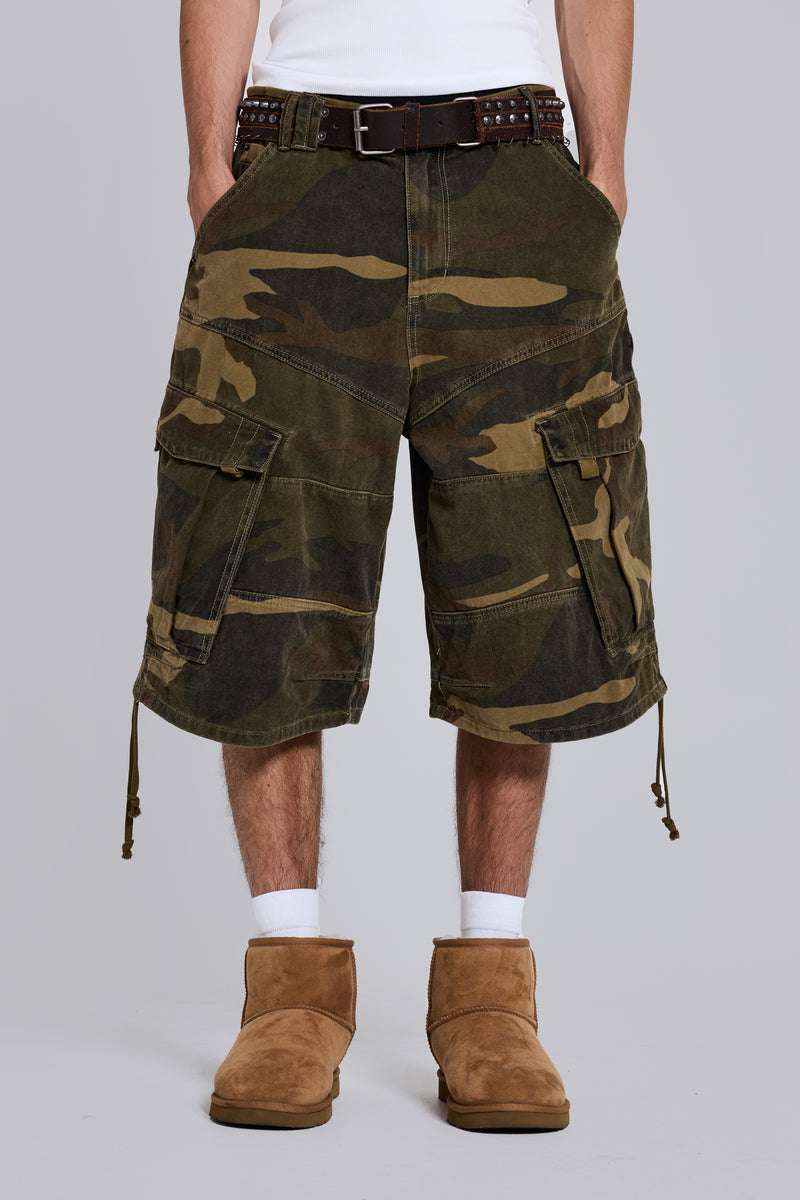Cadet Camo Baggy Shorts